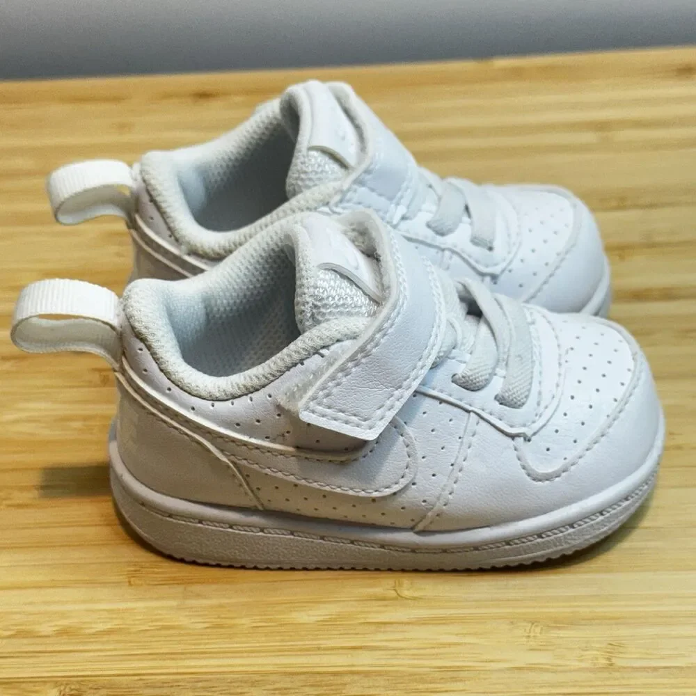 Nike Court Borough Low SL TDV  Sneaker White AV3172 100 Size 3C